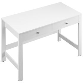 VEVOR Small Desk with Drawers, Kids Desk for Bedroom, Modern Simple Study Table for Drawing, Reading, Writing