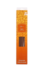 Mainstays Incense Sticks, Myrrh Fragrance (Orange), 40 Pack