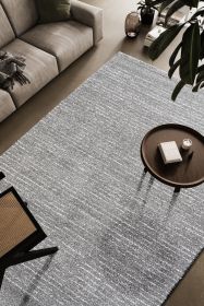 Granada Liora Charcoal, Gray, Ivory and White Polypropylene Area Rug