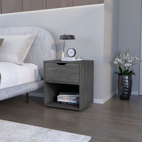 Nightstand Altheimer, Bedroom, Light Gray