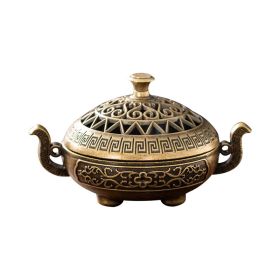 Retro Style Incense Burner for Yoga Meditation Bedroom Space(USPS Shiping) (Type: Style A, Color: As pic show)